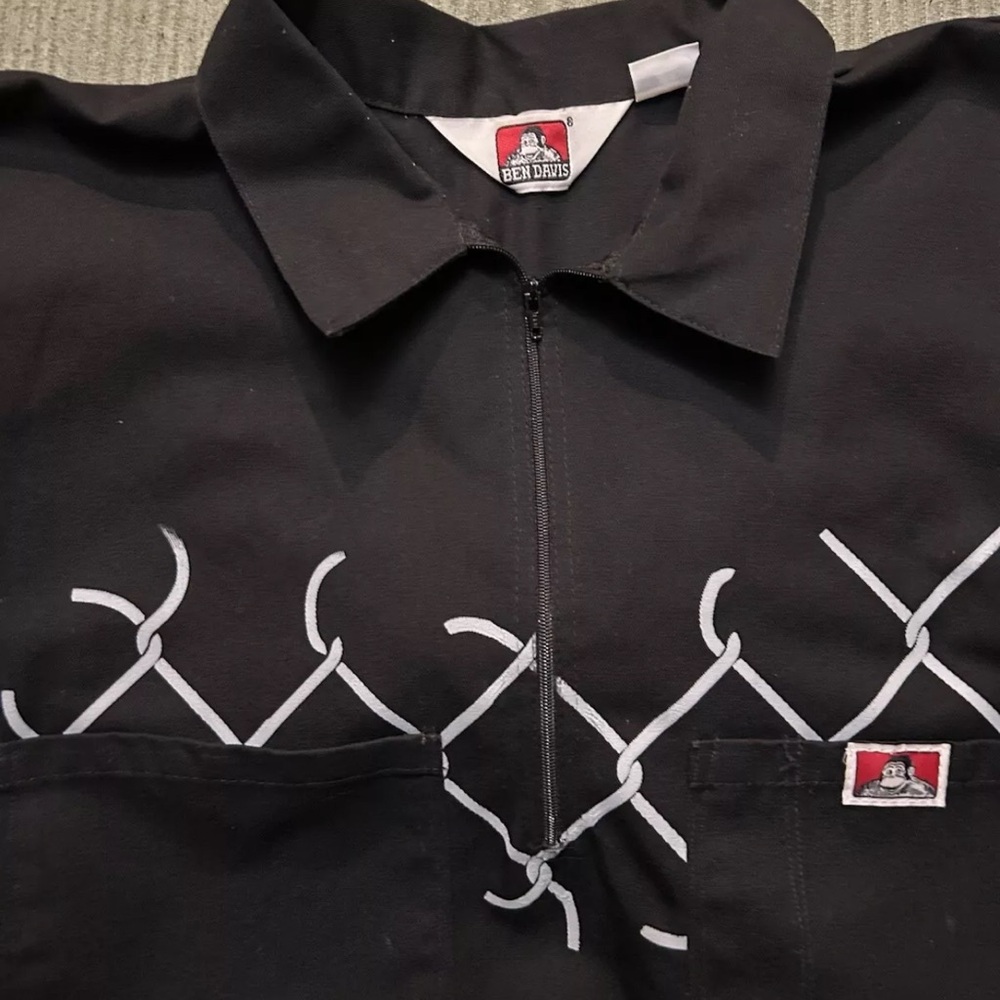 Ben Davis 1/2 zip shirt , custom design